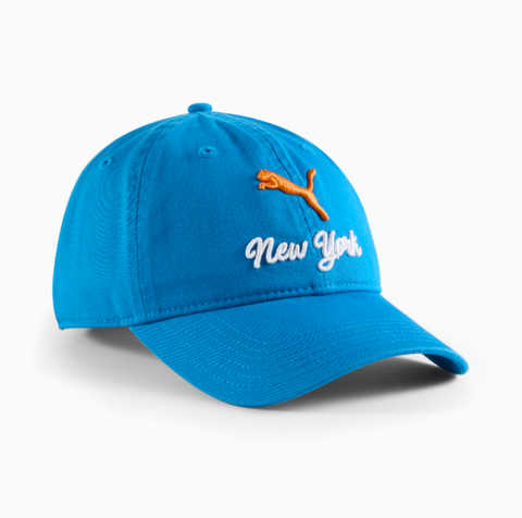 PUMA NYC JumpCat Cap MEDIUM BLUE 942282_01