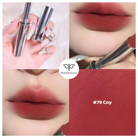 Mac 79 Coy Màu Đỏ Hồng Locked Kiss 24h Lipstick