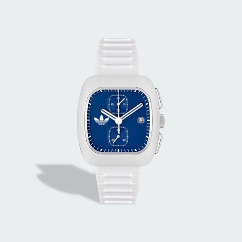 adidas Originals Retro Wave Chrono White Blue 40mm JK2808