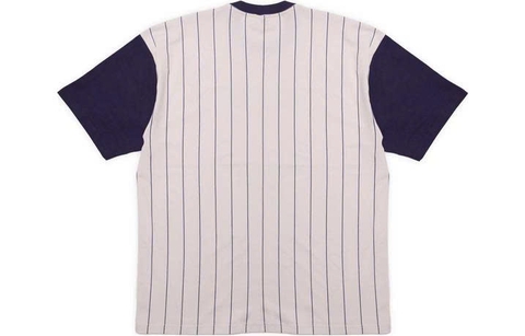 Drew House Secret SS Tee Navy Pinstripe DR-SS22-201