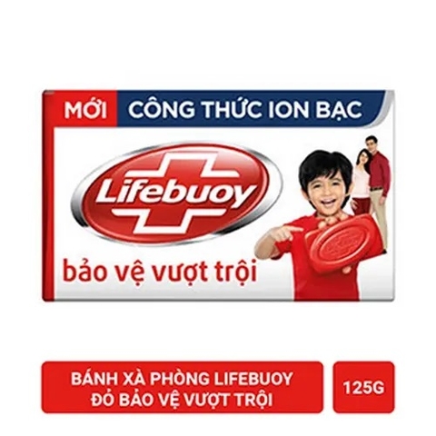 Xà bông cục LIFEBUOY bảo vệ vượt trội 125G