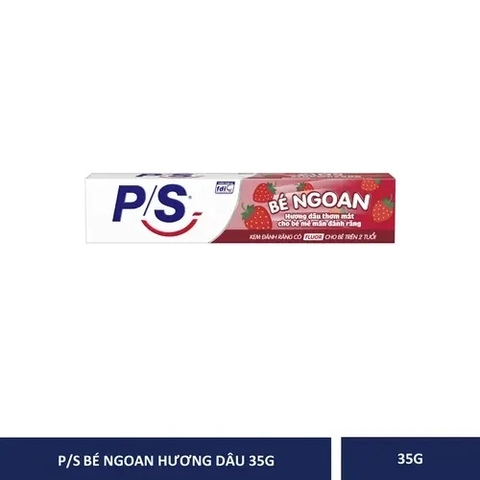 P/S Kem Đánh Răng Bé Ngoan Hương Dâu 35g