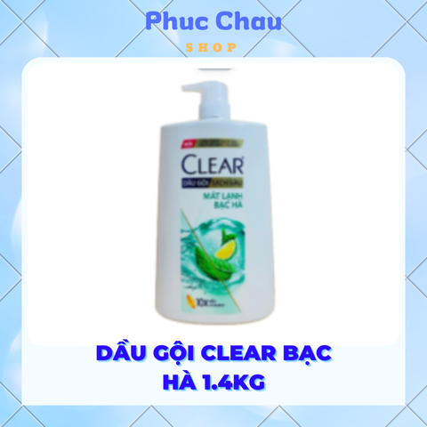 CLEAR dầu gội bạc hà 1.4kg