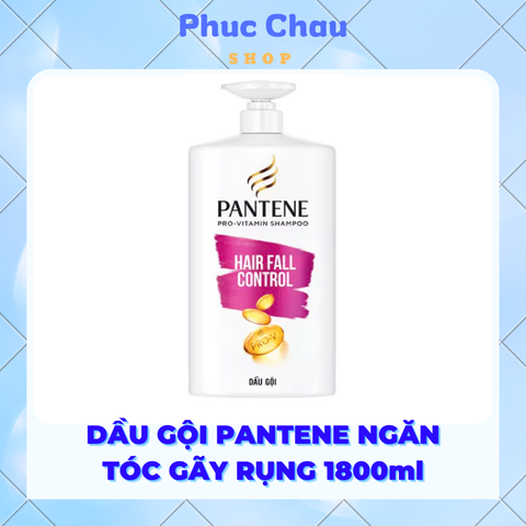 Dầu gội Pantene Hair Fall Control ngăn tóc gãy rụng 1.8 lít