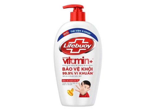 Nước rửa tay Lifebuoy 450g bảo vệ vượt trội