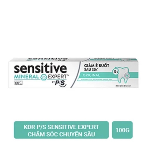 P/S Kem Đánh Răng Giảm Ê Buốt Sensitive Expert Chăm Sóc Chuyên Sâu 100g