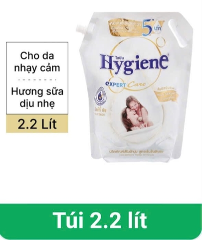 Nước xả vải HYGIENE 2200ml (trắng) Hương Milky Touch