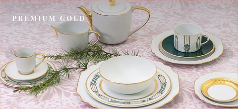 AMBIENTE 2020: BỘ SƯU TẬP SỨ MỚI PREMIUM GOLD CỦA PORCEL