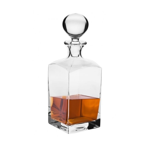 CARO bình rượu mạnh pha lê handmade 1000ml Ba Lan Krosno-791289