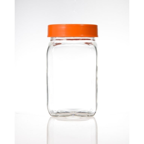Lọ đựng 750ml, 1000ml thủy tinh chữ nhật Hàn Quốc The Glass