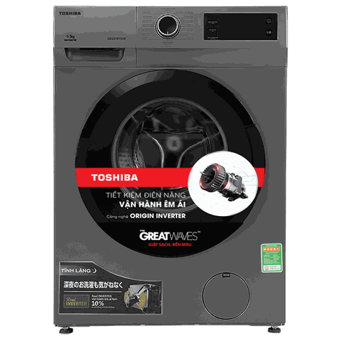 Máy giặt lồng ngang Toshiba Inverter 8.5Kg TW-BK95S3V(SK)