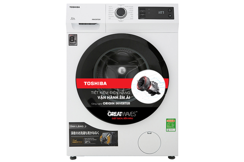 Máy giặt Toshiba Inverter 8.5 Kg TW-BH95S2V WK