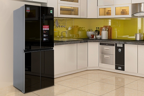 Tủ lạnh Sharp 362 lít Multi Door SJ-FX420VG-BK (Inverter)