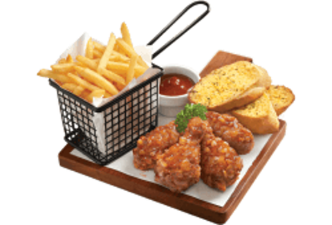 Khai Vị Tổng Hợp (Cánh gà nướng)