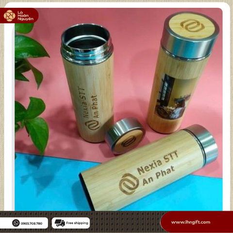 BÌNH GỖ TRE GIỮ NHIỆT