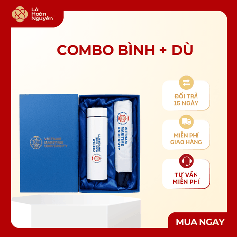 GIFTSET DÙ VÀ BÌNH GIỮ NHIỆT