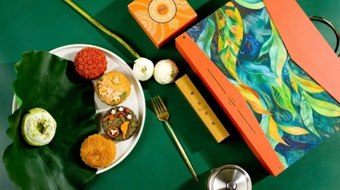 Ngọc Vũ - Set 4 Bánh Trung Thu 150gr