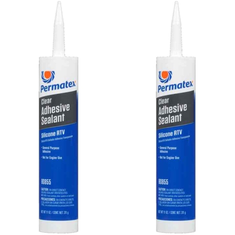 Keo dán CN - 80855, 11 OZ, Permatex® #66 Clear Silicone Adhesive Sealant