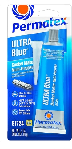 Keo dán Permatex 81724 - Permatex® #77 Sensor Safe Ultra Blue® Rtv Silicone (3.35 OZ)