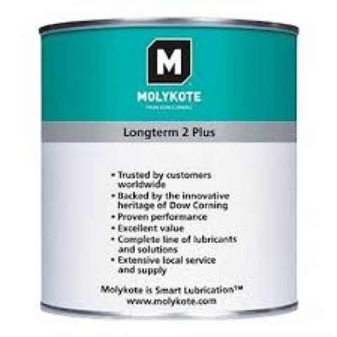 Mỡ bôi trơn bánh răng chịu tải nặng - Molykote Longterm 2 Plus Extreme Pressure Bearing Grease (5Kg)