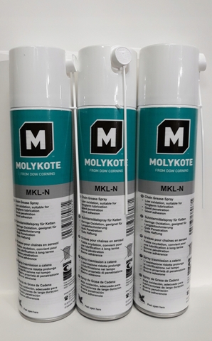 Bình xịt bôi trơn rắn MOS2 Molykote MKL-N - Molykote MKL-N(400ml/chai)