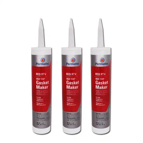 Keo Silicone Permatex 81409 - Permatex 81409 High-Temp Red RTV Silicone Gasket (11 OZ)