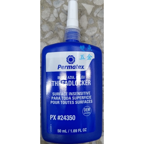 Keo dán cn - 24350, 50ml, permatex® surface insensitive threadlocker blue