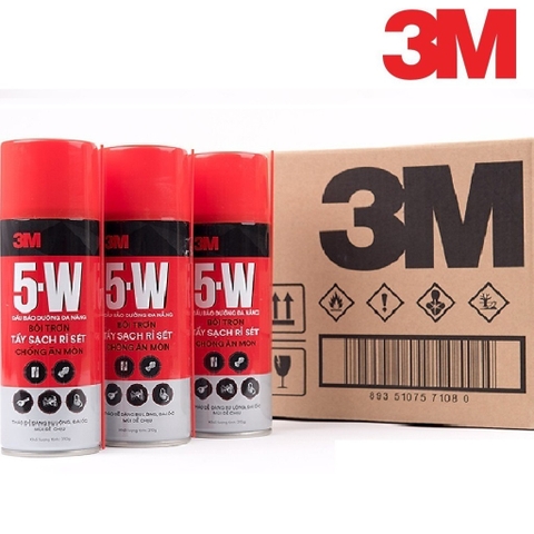Dầu bôi trơn chống rỉ sét đa năng 3m 5-w, 310g