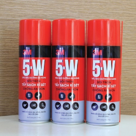 Dầu bôi trơn chống rỉ sét đa năng 3m 5-w, 310g