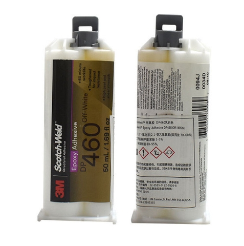 Keo cường lực cao epoxy 3m™ scotch-weld™ dp460, trắng đục, 50 ml