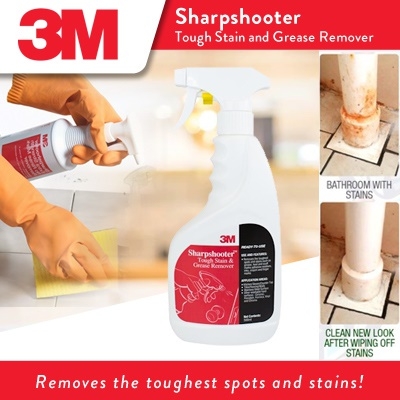 Chất tẩy vết bẩn tăng cường không cần xả 3m™ sharpshooter™