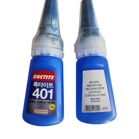 Keo Loctite 401 Iceland - 20g