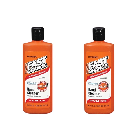 Nước Rửa Tay Có Hạt Cát Tẩy Sạch Dầu Mỡ Công Nghiệp Fast Orange - 25113, Fast Orange Pumice Lotion (Brush-Up), PERMATEX