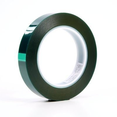 BĂNG KEO DÙNG TRONG SƠN TĨNH ĐIỆN 3M™ POLYESTER 8992, XANH LÁ_15MM X 66M