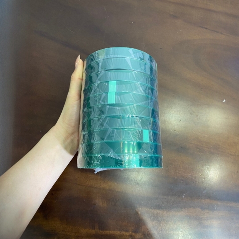 BĂNG KEO DÙNG TRONG SƠN TĨNH ĐIỆN 3M™ POLYESTER 8992, XANH LÁ_15MM X 66M