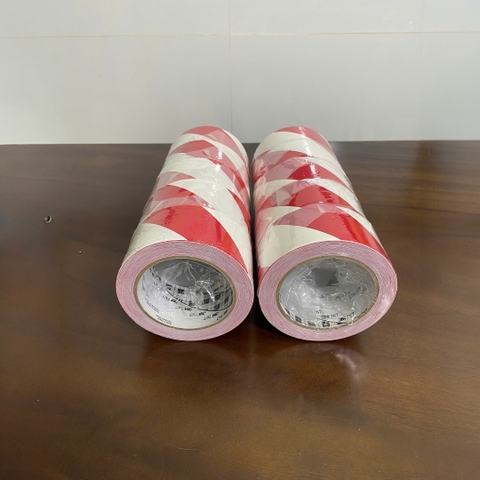 BĂNG KEO VINYL 3M 767 TRẮNG/ĐỎ size 50mm x 33m