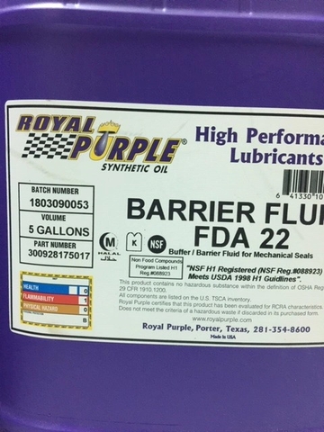 Dung dịch bảo vệ Royal Purple FDA 22 - 19L