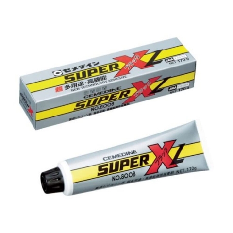 Cemedine Super X8008+ Đen , 170g, AX-249