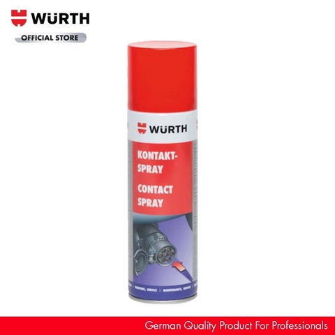 Chất vệ sinh bảo trì công-tắc Wurth 300ml