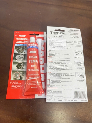 Chất matit - super sealer no. 3 red (85g/tuýp)