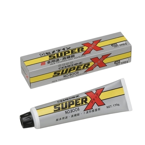 Keo Cemedine Super X8008L màu đen, 170g (độ nhớt thấp) AX-125