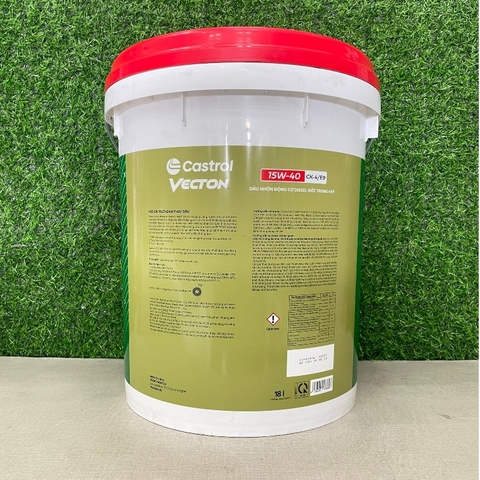 Dầu Castrol Vecton 15w40 CK-4 18L
