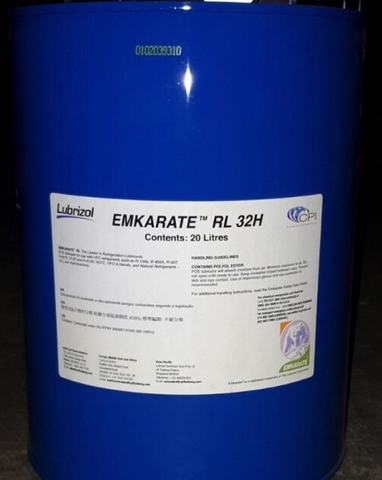 Dầu máy nén lạnh gas HFC Emkarate RL 32H _ 20L/Thùng