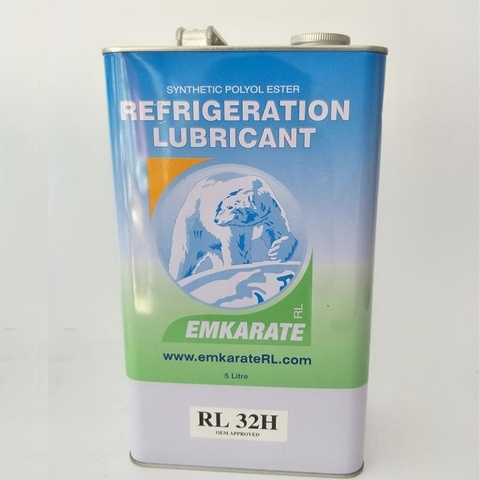 Dầu máy nén lạnh gas HFC Emkarate RL 32H _ 5L/Can