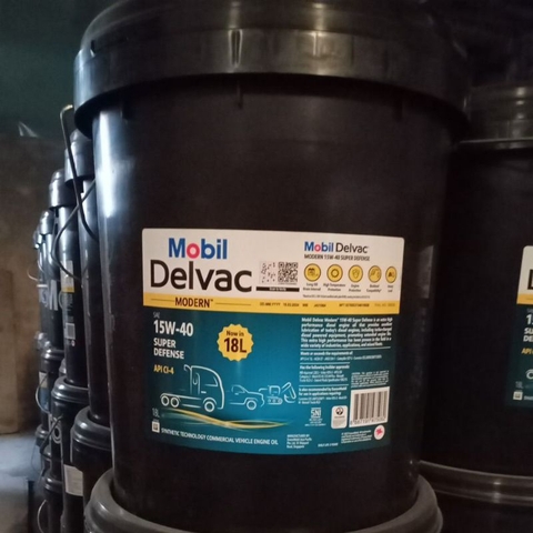 DẦU - MOBIL DELVAC MODERN 15W40 SUPER DEFENSE - 18L