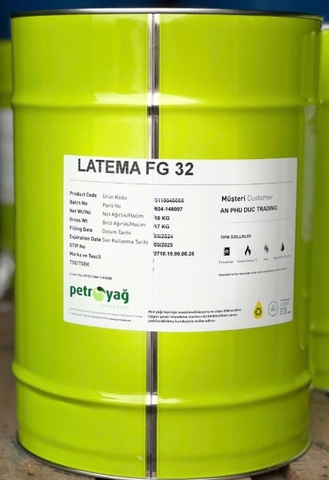 Dầu truyền nhiệt Latema FG 32