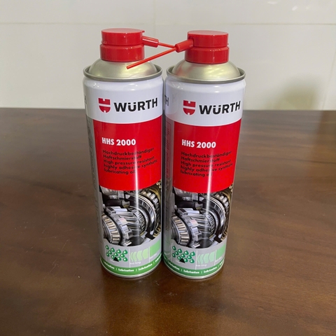 Mỡ bò nước hhs 2000 Wurth 500ml