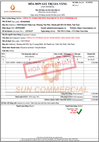 DẦU NHỜN - RIMULA R2 EXTRA 15W40 CF4 - 18L
