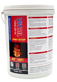 Keo chống cháy VIT-1F- dạng thùng 5kg/3.9l