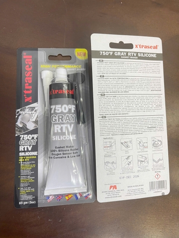 Keo thế ron x'traseal 750ºf rtv xám